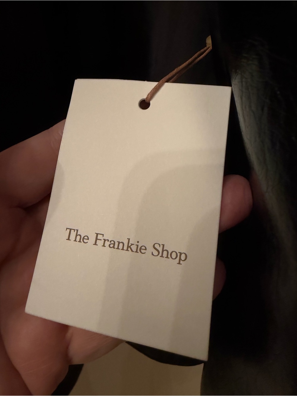 The Frankie Shop Black Patent Oversized Leather Jacket - Picture 8 of 11